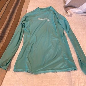 Ripcurl & O'neill rash guard.